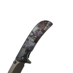 TERZEO PASSIONNÉS DE NATURE COUTEAU PLIANT MANCHE CERF + ETUI> Couteaux Et Pinces Multifonctions·Couteaux Outdoor|Couteaux Et Pinces Multifonctions·Couteaux Pliants