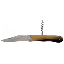 DOURIS CHASTEL COUTEAU TIRE-BOUCHON LE PIONNIER EN CORNE NOIRE> Couteaux Traditionnels·Couteaux Traditionnels|Couteaux Traditionnels·Couteaux Traditionnels