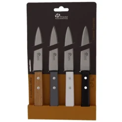 PRADEL EXCELLENCE COUTEAUX OFFICE MANCHES COULEUR X4> Couteaux De Cuisine·Couteaux D'Office Et Éplucheurs|Couteaux De Cuisine·Couteaux D'Office Et Éplucheurs