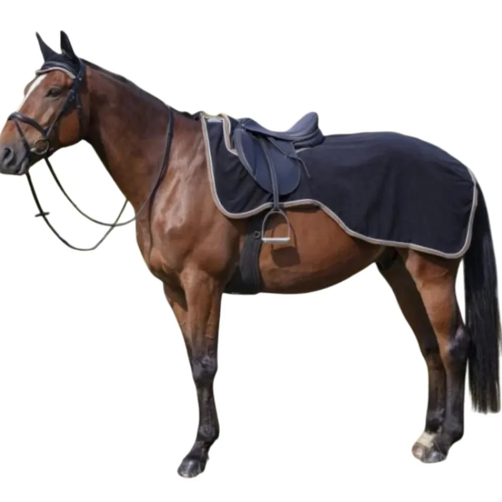 EQUITHEME COUVRE REINS POLYFUN NOIR> Couvre-Reins Et Chemises De Marcheur·Couvre-Reins Non Imperméables
