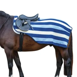 HORSEWARE COUVRE REINS RAMBO RAYE MARINE> Couvre-Reins Et Chemises De Marcheur·Couvre-Reins Non Imperméables