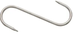 AU NAIN CROCHET INOX 6X160MM> Accessoires Pour La Découpe·Crochets Et Ficelles De Boucher|Accessoires Pour La Découpe·Crochets Et Ficelles De Boucher