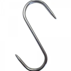 FISCHER BARGOIN CROCHETS INOX X10 14CM DIAMETRE 5MM> Accessoires Pour La Découpe·Crochets Et Ficelles De Boucher|Accessoires Pour La Découpe·Crochets Et Ficelles De Boucher