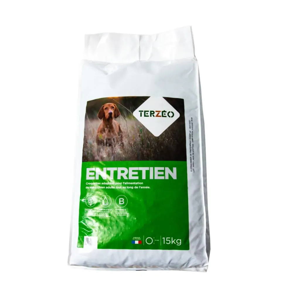 TERZEO VOS ANIMAUX CROQUETTE PREMIUM ENTRETIEN 15KG> Alimentation·Croquettes Chien Adulte Entretien|Alimentation·Croquettes Chien Adulte Entretien