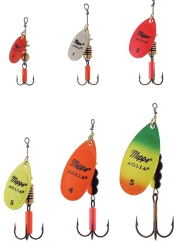 MEPPS CUILLER AGLIA FLUO CHARTREUSE> Leurres Truite·Cuillers Truite