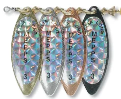 MEPPS CUILLER LONG RAINBO ARGENT> Leurres Durs Carnassiers·Cuillers Tournantes Et Ondulantes