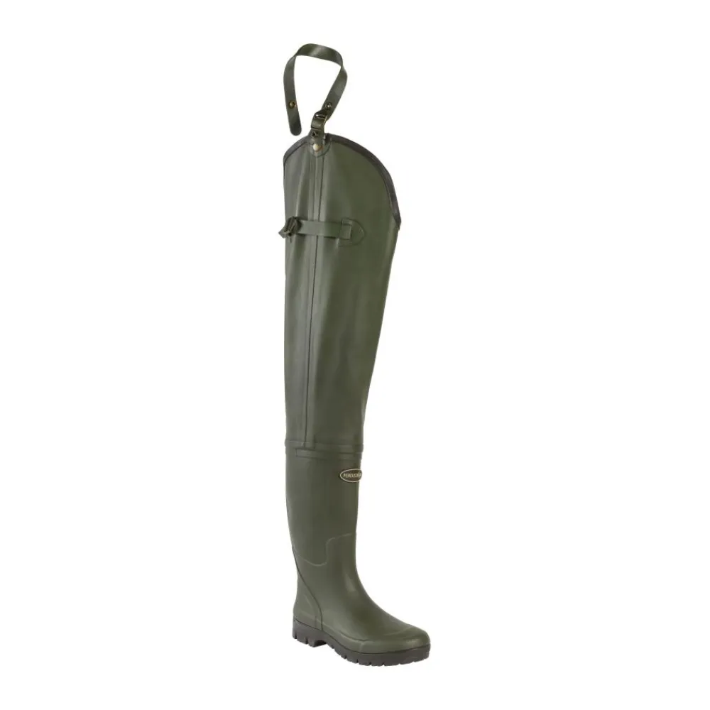 PERCUSSION CUISSARDES DE PECHE TORRENT KAKI> Cuissardes·Cuissardes Caoutchouc|Cuissardes·Cuissardes Caoutchouc