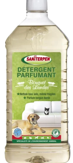 SANITERPEN DETERGENT BOUQUET DES LANDES 1L> Chenils, Niches Et Couchages·Désinfectants Niches Et Chenils|Chenils, Niches Et Couchages·Désinfectants Niches Et Chenils