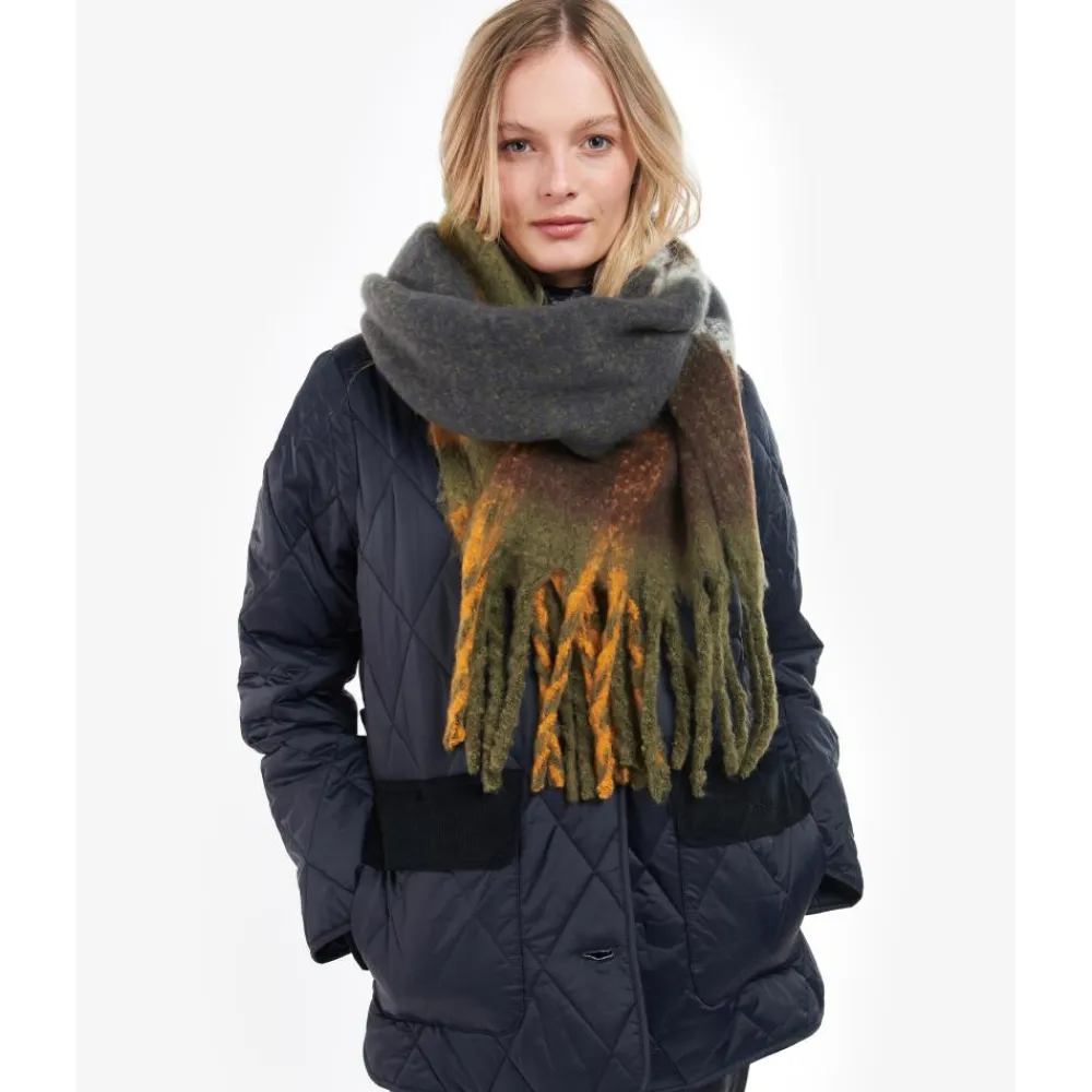 BARBOUR ECHARPE ISLA BOUCLE CLASSIC>Femme Vêtements Barbour·Écharpes, Cheiches Et Châles Barbour Femme
