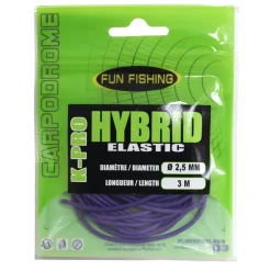 FUN FISHING ELASTIQUE K-PRO HYBRID> Montage Des Élastiques Carpe·Élastiques Hybrides Carpe