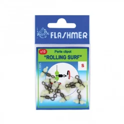 FLASHMER EMERILLON PATER ROLLER PHOSPHO> Montages Surf Casting·Émerillons Mer, Sleeves Et Attaches