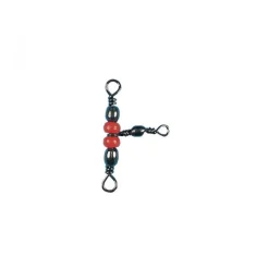 FLASHMER EMERILLON TRIPLE NOIR> Montages Surf Casting·Émerillons Mer, Sleeves Et Attaches
