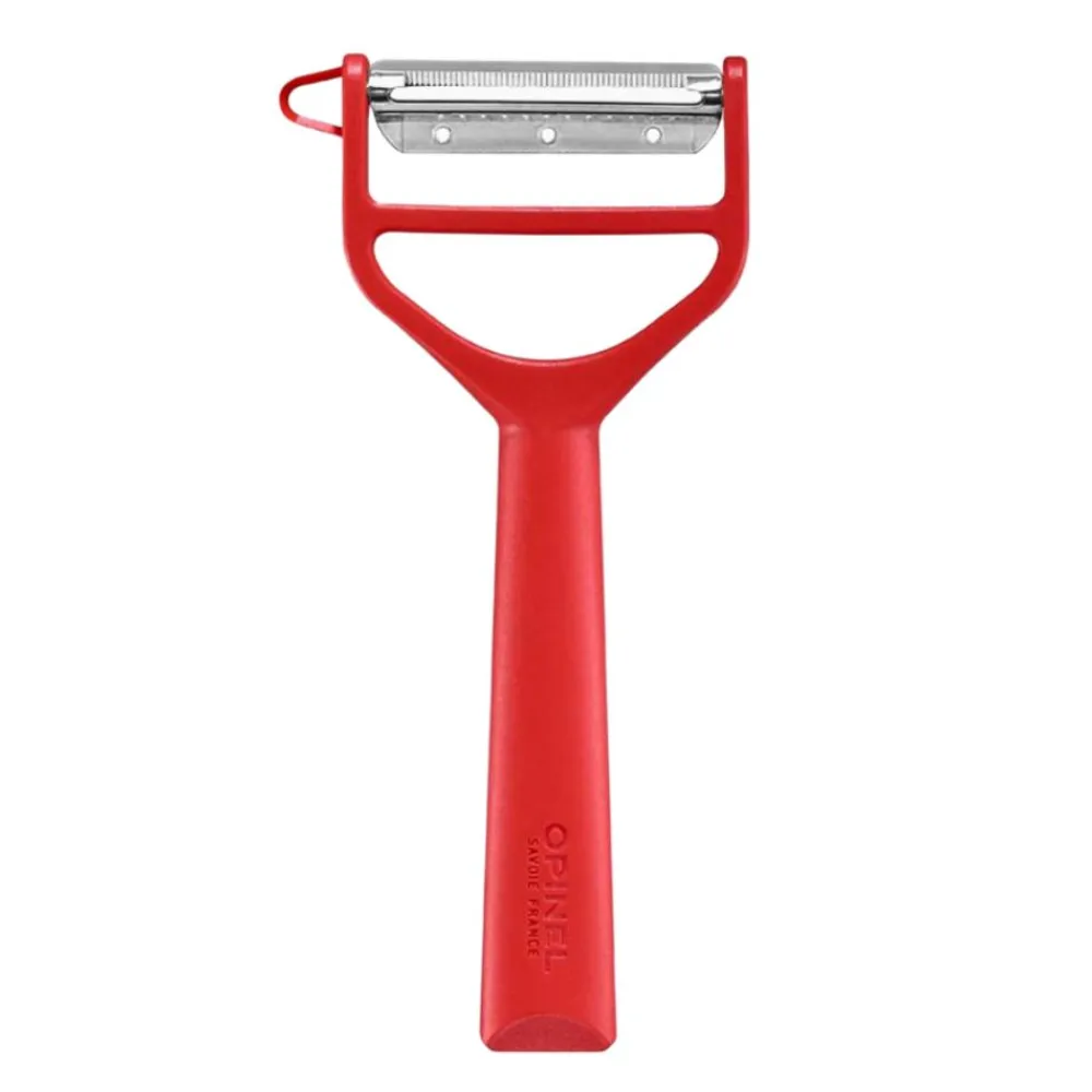 OPINEL EPLUCHEUR 2 LAMES T DUO ROUGE> Couteaux De Cuisine·Couteaux De Cuisine Opinel
