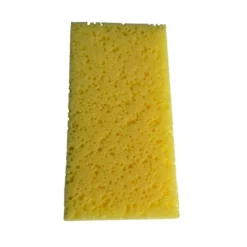 TERZEO CAVALIERS EPONGE RECTANGULAIRE JAUNE> Pansage·Gants, Éponges Et Couteaux De Chaleur