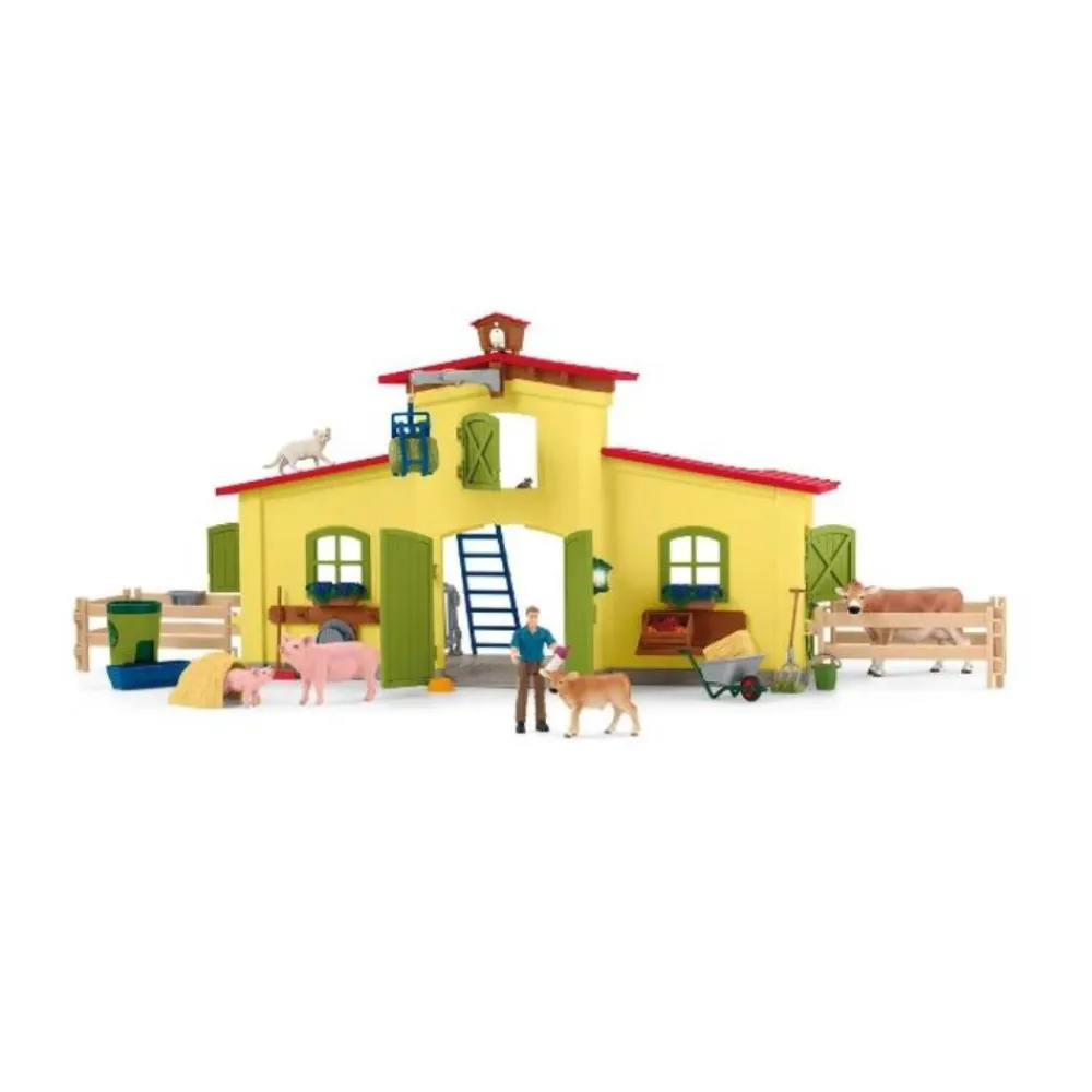 SCHLEICH FERME EDUCATIVE>Enfant Figurines·Coffrets Figurines