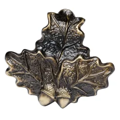 JANUEL FEUILLE DE CHENE BRONZE PM> Chasse Du Grand Gibier·Accessoires Pour Trophées