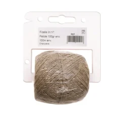LE PRATIQUE FICELLE LIN ECRU CHARCUTERIE 100GR 90M> Accessoires Pour La Découpe·Crochets Et Ficelles De Boucher|Accessoires Pour La Découpe·Crochets Et Ficelles De Boucher