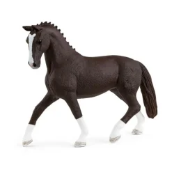 SCHLEICH FIGURINE JUMENT HANOVRIENNE MORELLE>Enfant Figurines·Figurines Liées À L'Équitation