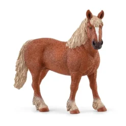 SCHLEICH FIGURINE POULINIERE BELGE>Enfant Figurines·Figurines Liées À L'Équitation