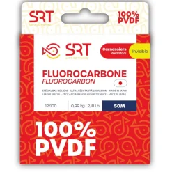 SRT FIL DE PECHE FLUOROCARBONE 100% PVDF 50M> Fils Et Tresses Carnassiers·Fluorocarbones