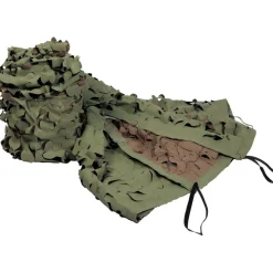 TERZEO CHASSEURS FILET RENFORCE KAKI MARRON 1.5X3M> Camouflage·Filets De Camouflage