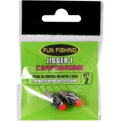 FUN FISHING FLOTTEUR JIGGER 1 0,30G X2> Montage Des Lignes Carpodrome·Flotteurs Carpe Et Antennes