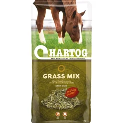 HARTOG FOURRAGE GRASS MIX 18KG> Aliments Pour Chevaux·Fourrages Cheval|Aliments Pour Chevaux·Fourrages Cheval