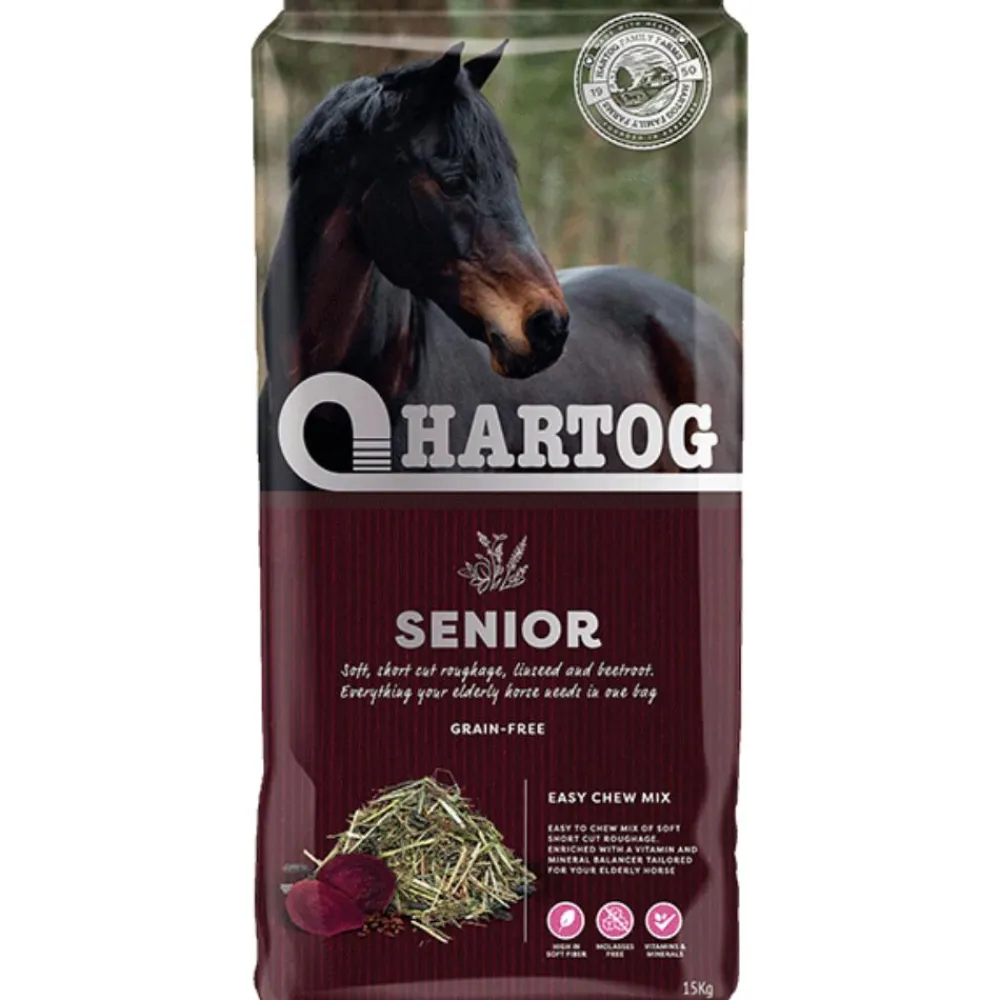 HARTOG FOURRAGE SENIOR 15KG> Aliments Pour Chevaux·Fourrages Cheval|Aliments Pour Chevaux·Fourrages Cheval
