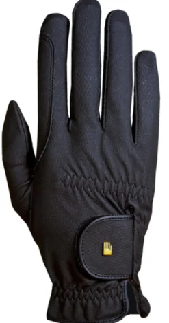 ROECKL GANTS GRIP NOIR> Protections Du Corps Et Des Mains·Gants Équitation