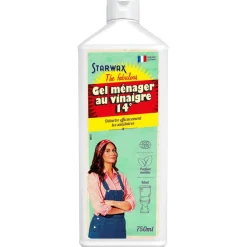 STARWAX THE FABULOUS GEL MENAGER AU VINAIGRE 14° 750ML> Produits D'Entretien·Vinaigres