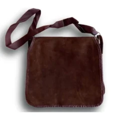 GIBECIERE CUIR VELOURS> Portes Gibiers·Gibecières Et Carniers
