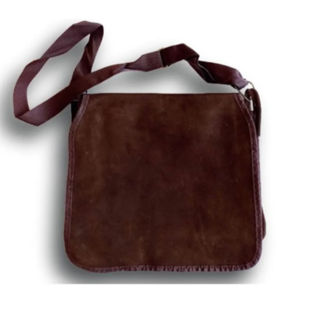 GIBECIERE CUIR VELOURS> Portes Gibiers·Gibecières Et Carniers