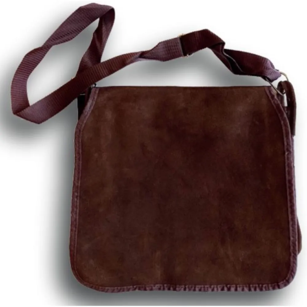 GIBECIERE CUIR VELOURS> Portes Gibiers·Gibecières Et Carniers