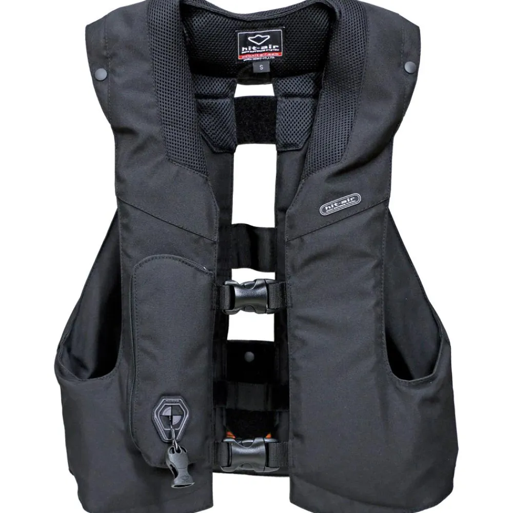 HIT AIR GILET AIR BAG COMPLET III NOIR> Protections Du Corps Et Des Mains·Gilets Airbag D'Équitation