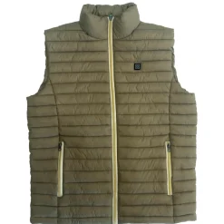 TERZEO CHASSEURS GILET CHAUFFANT KAKI>Homme Vêtements De Chasse Chauffants·Gilets Chauffants