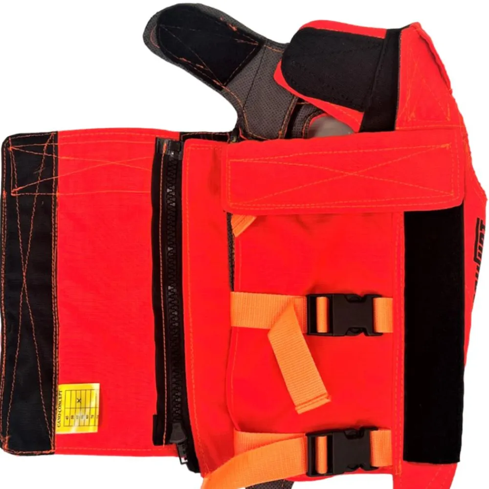 CANIHUNT GILET DOG ARMOR V3 ORANGE> Gilets Et Manteaux·Gilets De Protection Kevlar|Gilets Et Manteaux·Gilets De Protection Kevlar