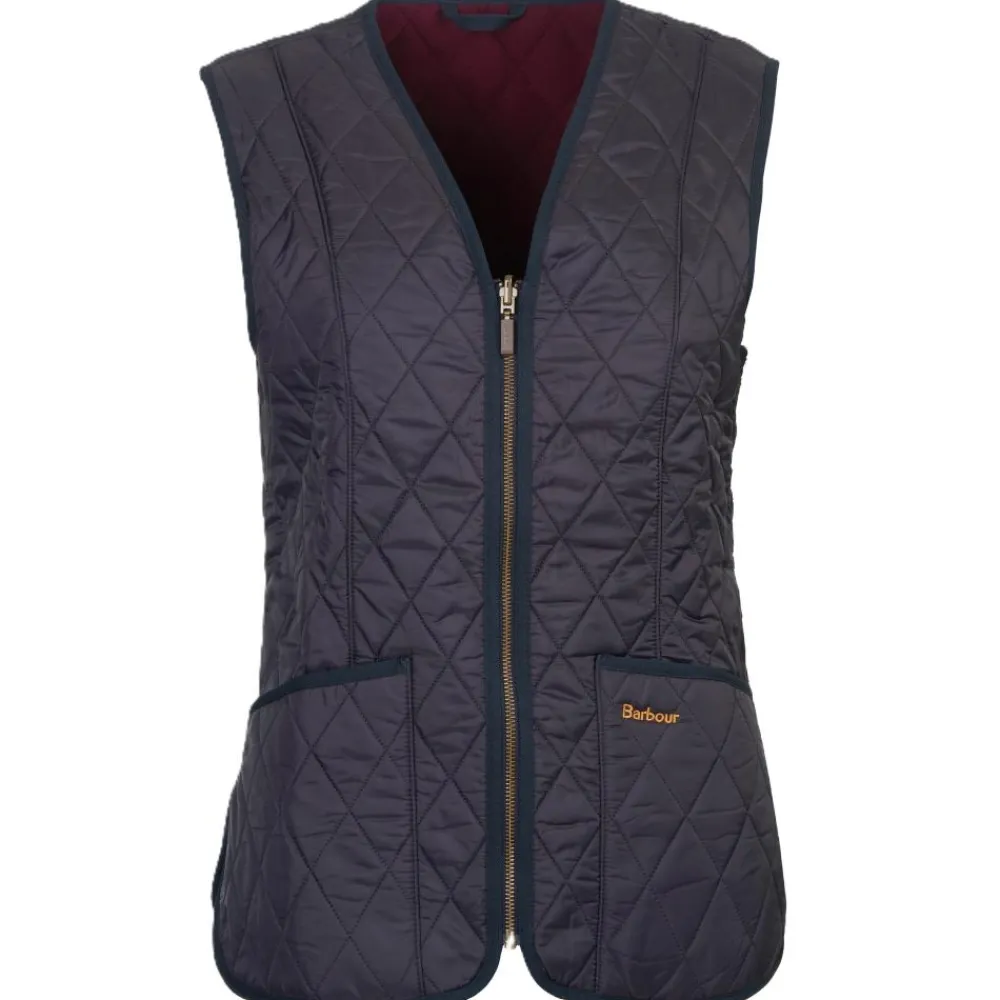 BARBOUR GILET DOUBLURE FEMME BETTY NAVY>Femme Vêtements Barbour·Gilets Barbour Femme