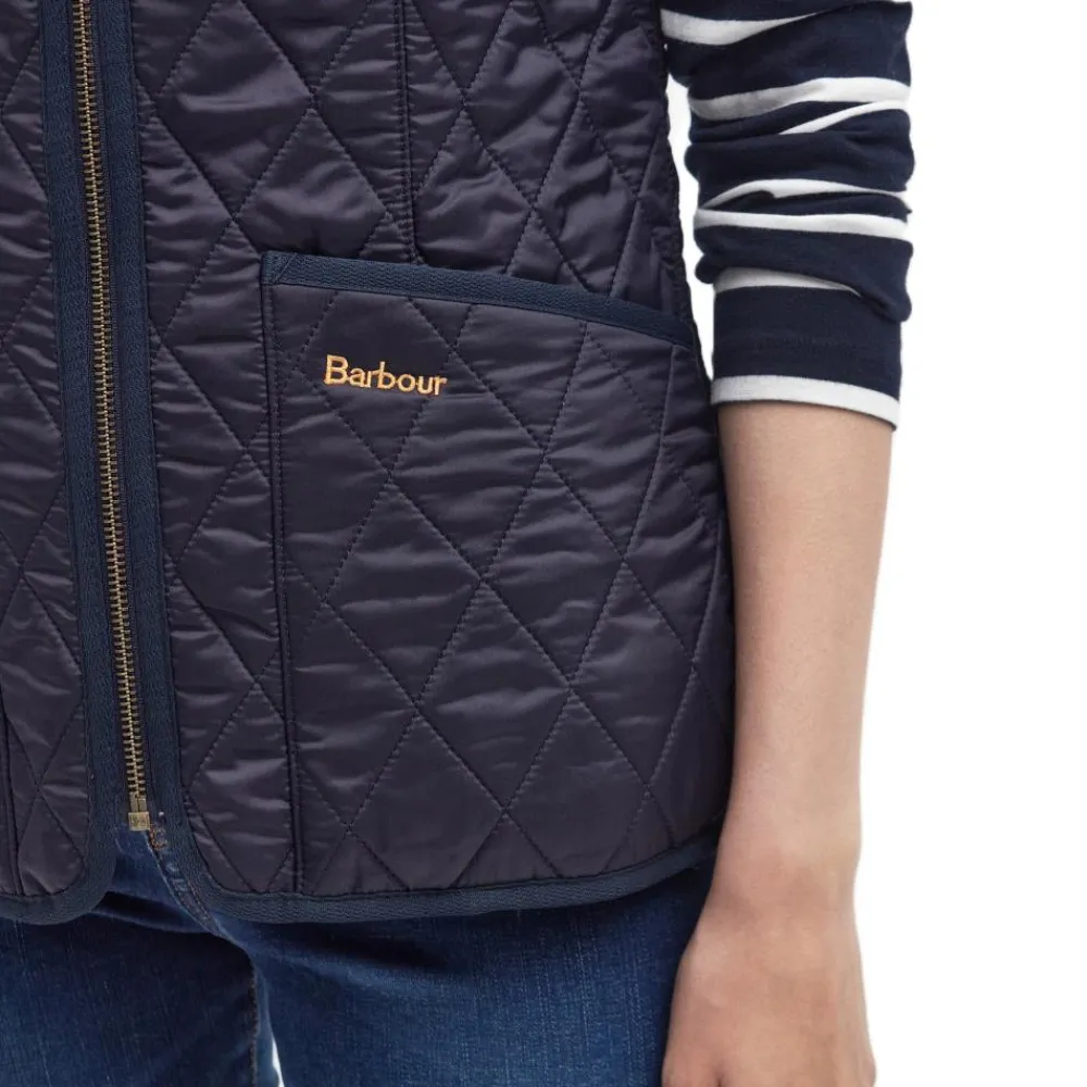 BARBOUR GILET DOUBLURE FEMME BETTY NAVY>Femme Vêtements Barbour·Gilets Barbour Femme