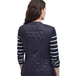 BARBOUR GILET DOUBLURE FEMME BETTY NAVY><noscript><img width=