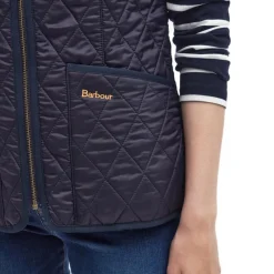 BARBOUR GILET DOUBLURE FEMME BETTY NAVY><noscript><img width=