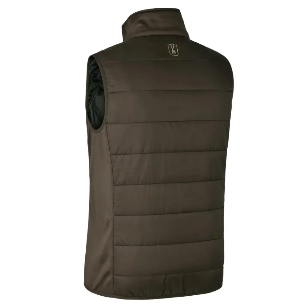 DEERHUNTER GILET HEAT PADDED WOOD>Homme Vêtements De Chasse Chauffants·Gilets Chauffants