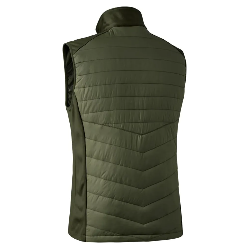 DEERHUNTER GILET MATELASSE HOMME CHAMOIS FOREST>Homme Vêtements & Accessoires Deerhunter·Gilets Sans Manches Deerhunter