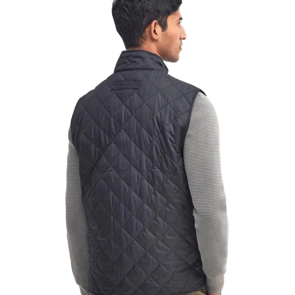 BARBOUR GILET MATELASSE NEW LOWERDALE NAVY>Homme Vêtements Barbour·Gilets Matelassés Barbour
