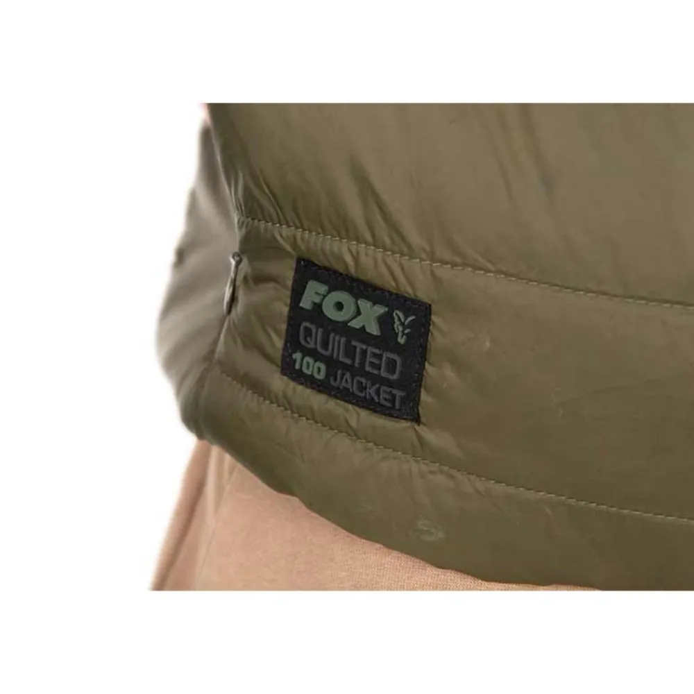 FOX GILET MATELASSE SANS MANCHE OLIVE> Vêtements Pêche De La Carpe·Vêtements Fox