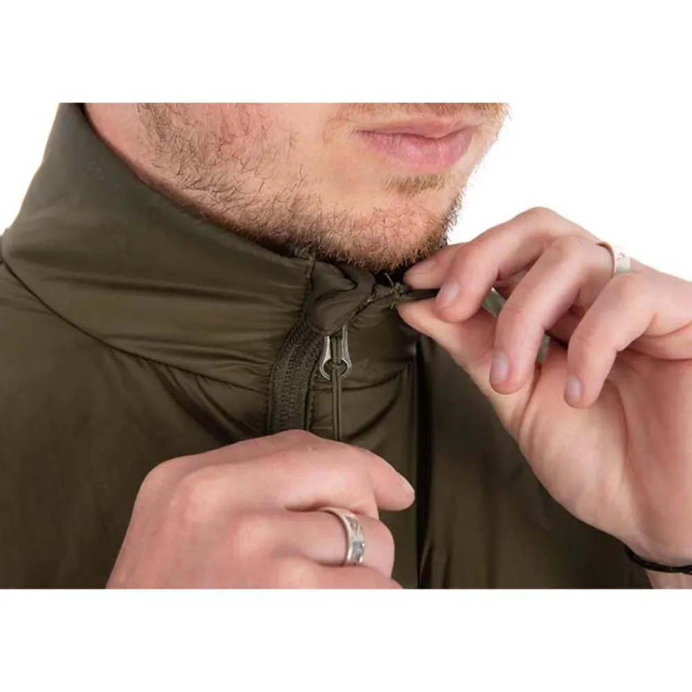 FOX GILET MATELASSE SANS MANCHE OLIVE> Vêtements Pêche De La Carpe·Vêtements Fox