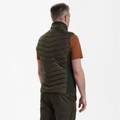 DEERHUNTER GILET MOOR PADDED TIMBER><noscript><img width=