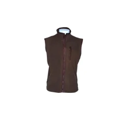 KALAHARI GILET POLAIRE HANS MARRON>Homme Vestes & Manteaux De Chasse·Gilets Chauds