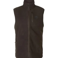 HARKILA GILET POLAIRE HOMME ASPIRE SHADOW BROWN>Homme Vêtements & Accessoires Harkila·Gilets Harkila