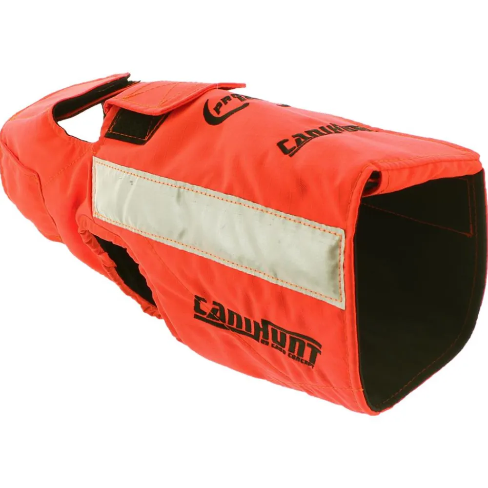 CANIHUNT GILET PROTECT ECO ORANGE> Gilets Et Manteaux·Gilets De Protection Chiens|Gilets Et Manteaux·Gilets De Protection Chiens
