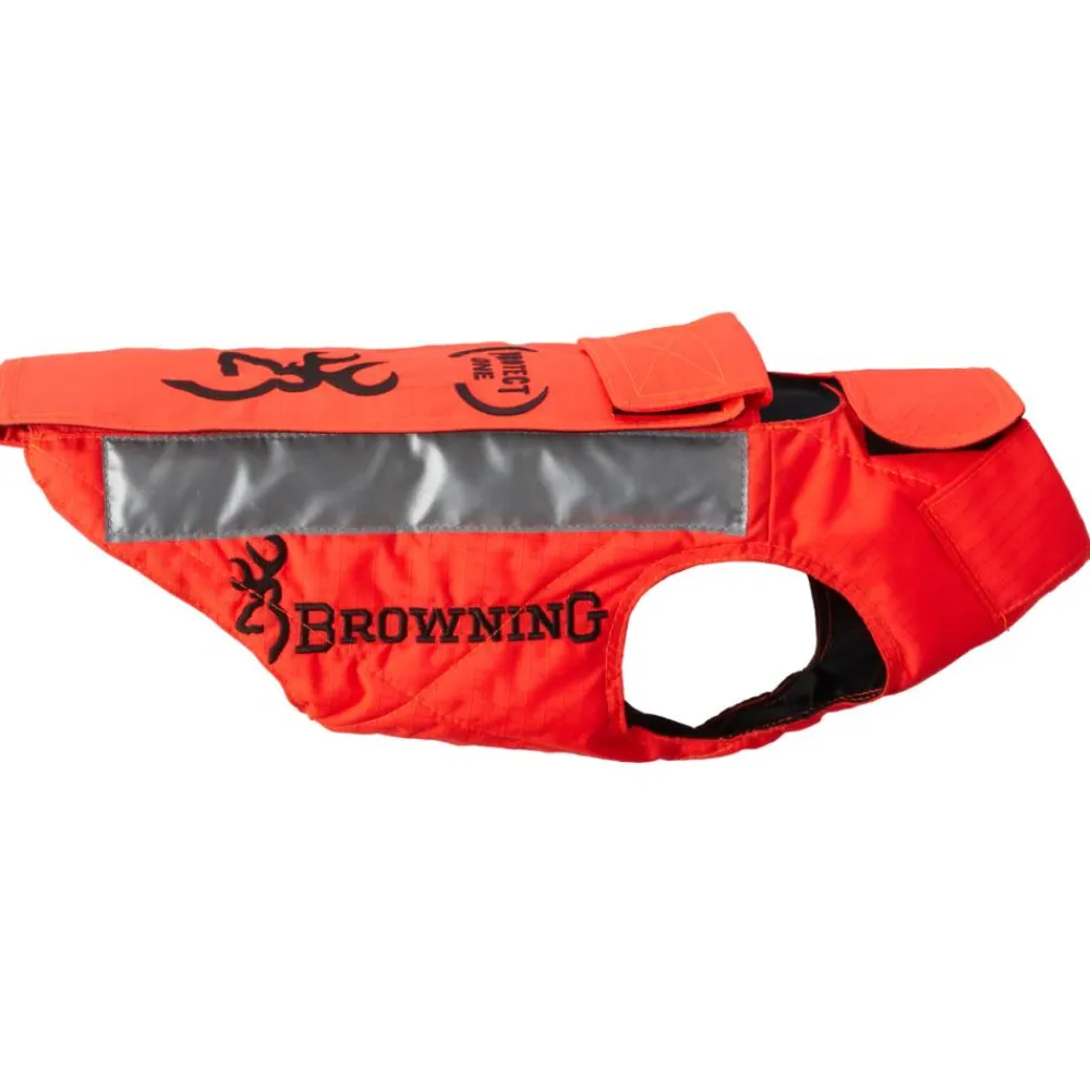 BROWNING GILET PROTECT ONE ORANGE> Gilets Et Manteaux·Gilets De Protection Chiens|Gilets Et Manteaux·Gilets De Protection Chiens